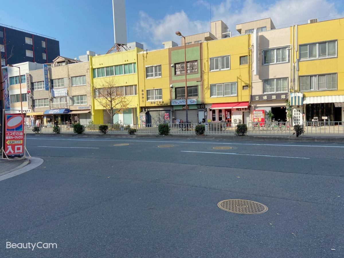 Yoshidoku Inn - Domome1 Осака Экстерьер фото