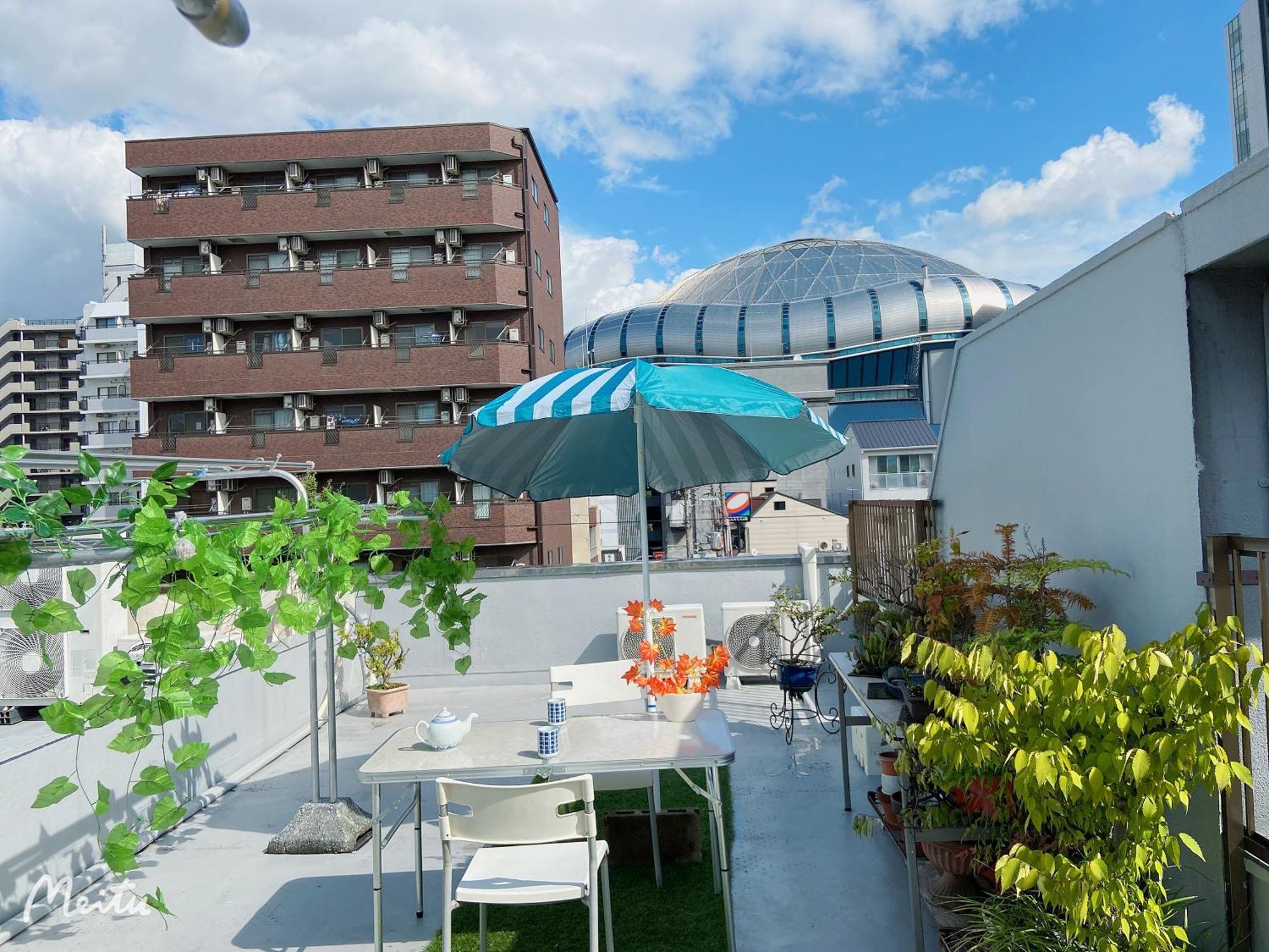 Yoshidoku Inn - Domome1 Осака Экстерьер фото